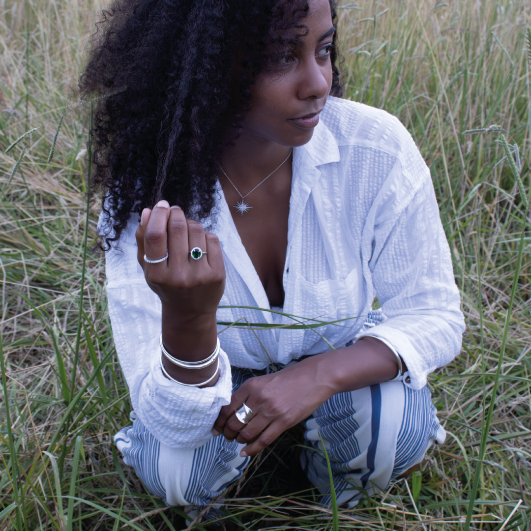 Bracelet Jonc Toronto en Argent massif | Assara Bijoux