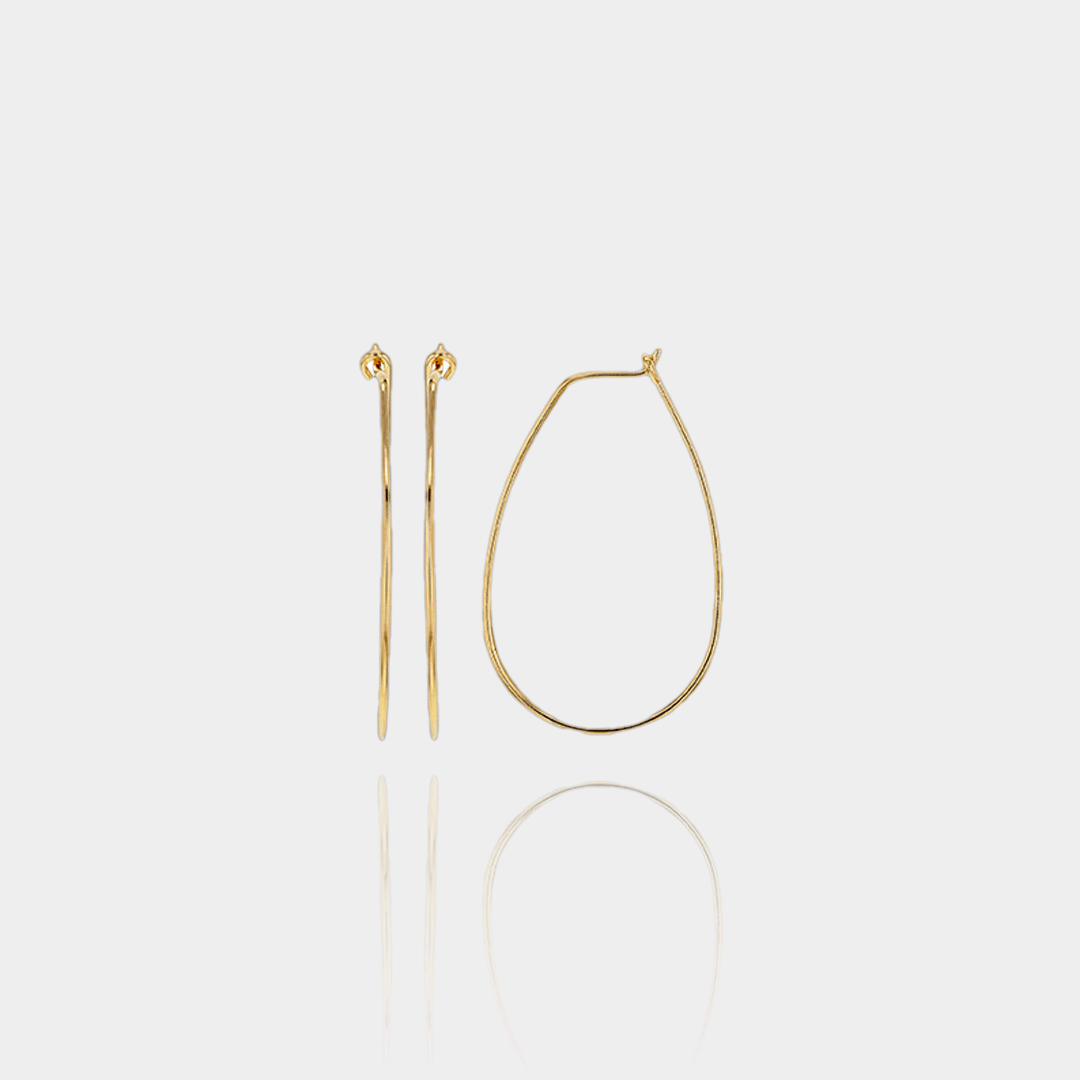 Créoles SANTA MARTA – Plaqué or 18 carats | Assara Bijoux