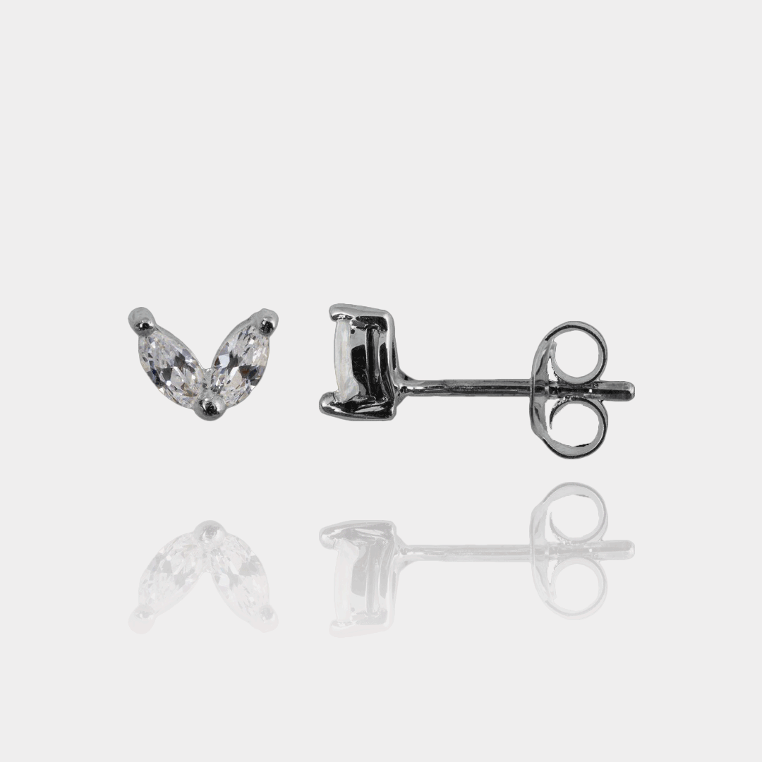 Puces ailes en argent 925 | Assara Bijoux