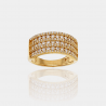 Bague SHIELD – Plaqué Or 18 carats | Assara Bijoux