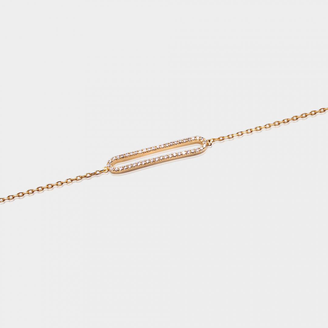 Bracelet JULIA – Plaqué or 18 carats | Assara Bijoux