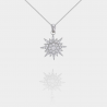 Collier Sunshine Argent 925 Rhodié & Zirconiums | Assara Bijoux