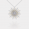 Collier Sunset Argent 925 Rhodié & Doré | Assara Bijoux