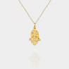 Collier Main de Fatma Plaqué Or 18 Carats | Assara Bijoux