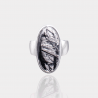 Bague Quartz Rutile – Argent massif  & quartz rutile | Assara Bijoux