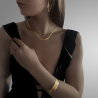 Bracelet Semainier – Multi-joncs plaqué or 18 carats | Assara Bijoux