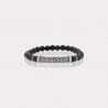Bracelet Homme Agate Noire | Assara Bijoux