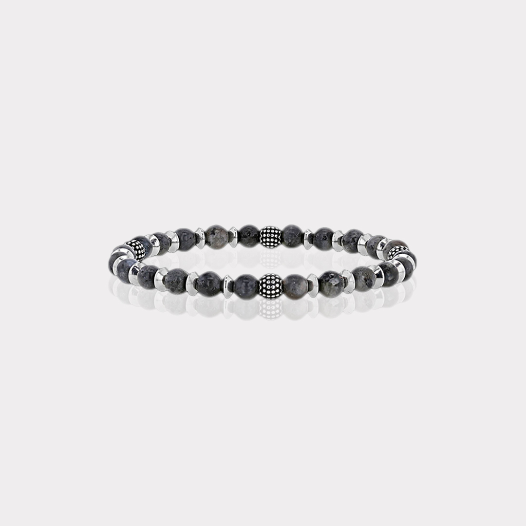 Bracelet Titan Labradorite Homme | Assara Bijoux