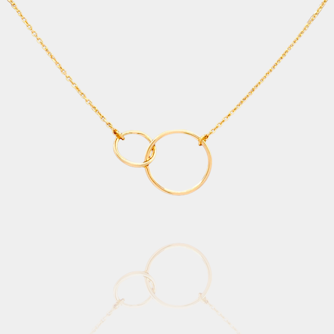 Collier Double Cercle
