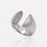 Bague Anastasia femme – Argent massif & oxydes de zirconium | Assara B