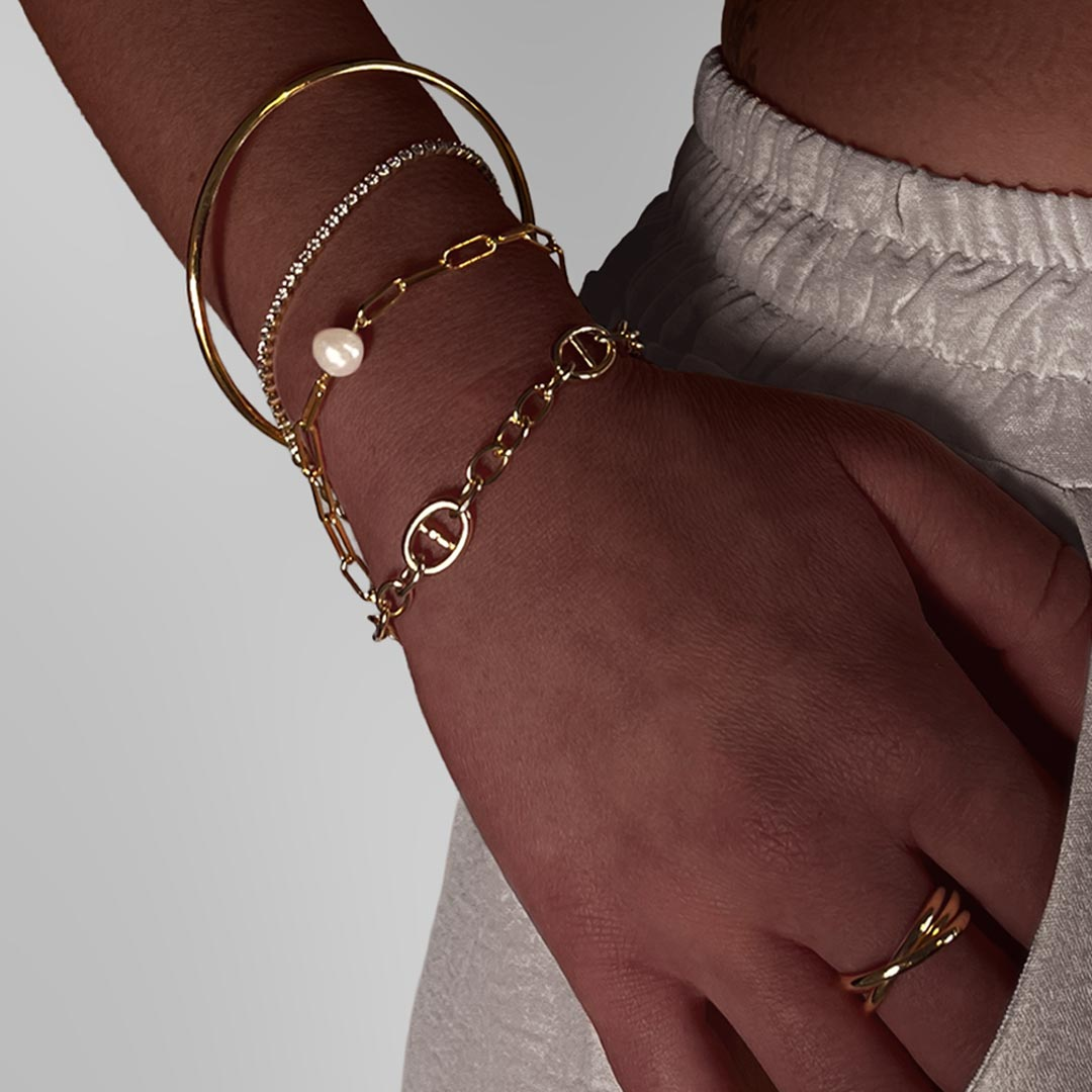 Bracelet Milano – Plaqué Or 18 carats | Assara Bijoux