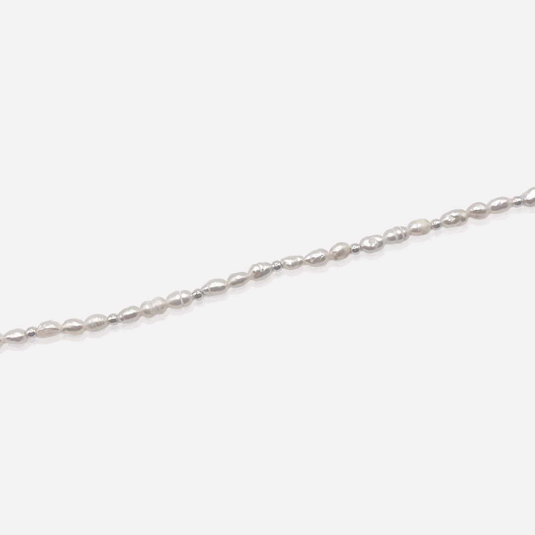 Chaîne de Cheville Perles d'eau Douce